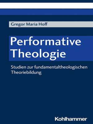 cover image of Performative Theologie